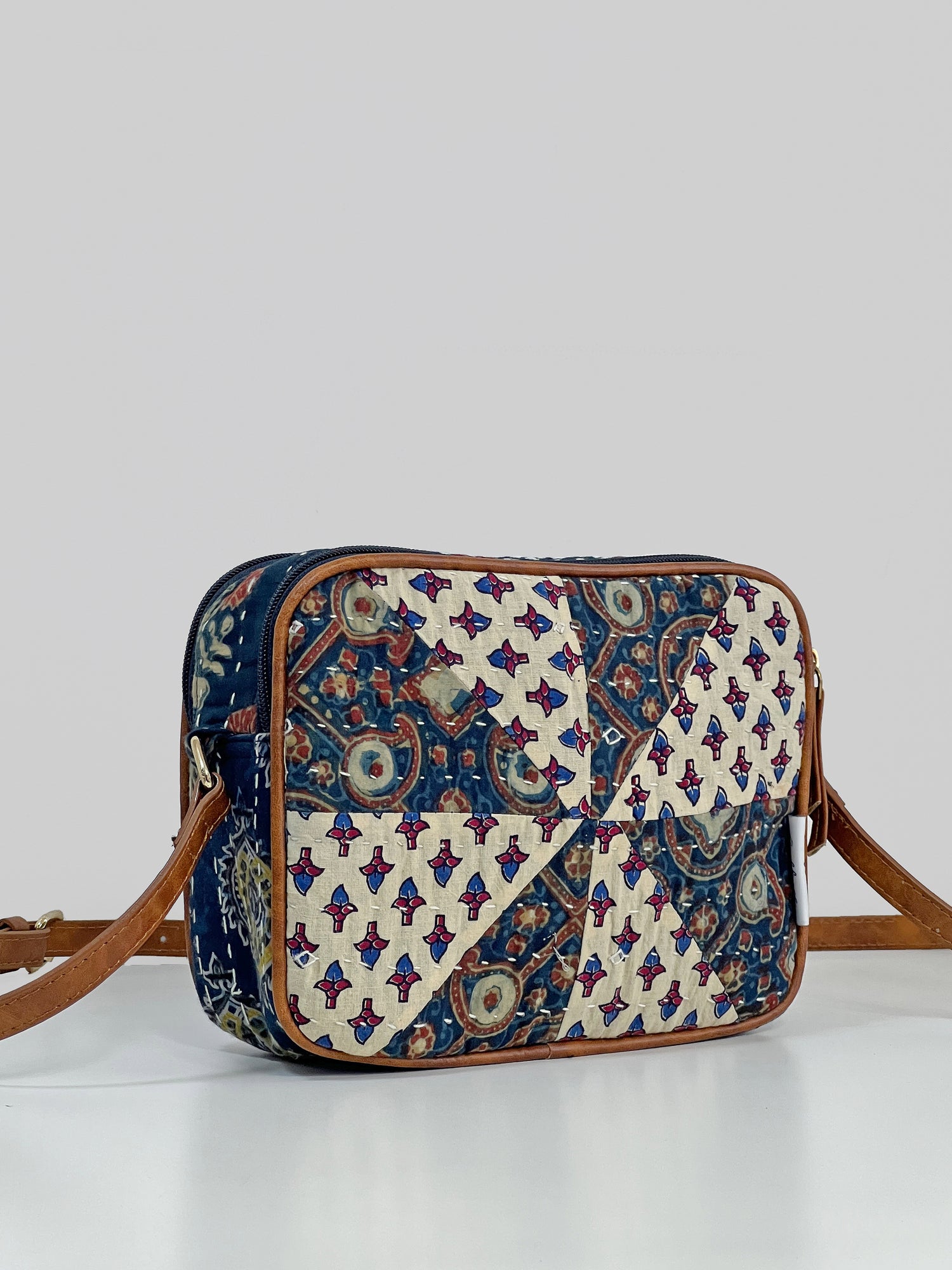 QALA - Ajrakh Print Sling Bag