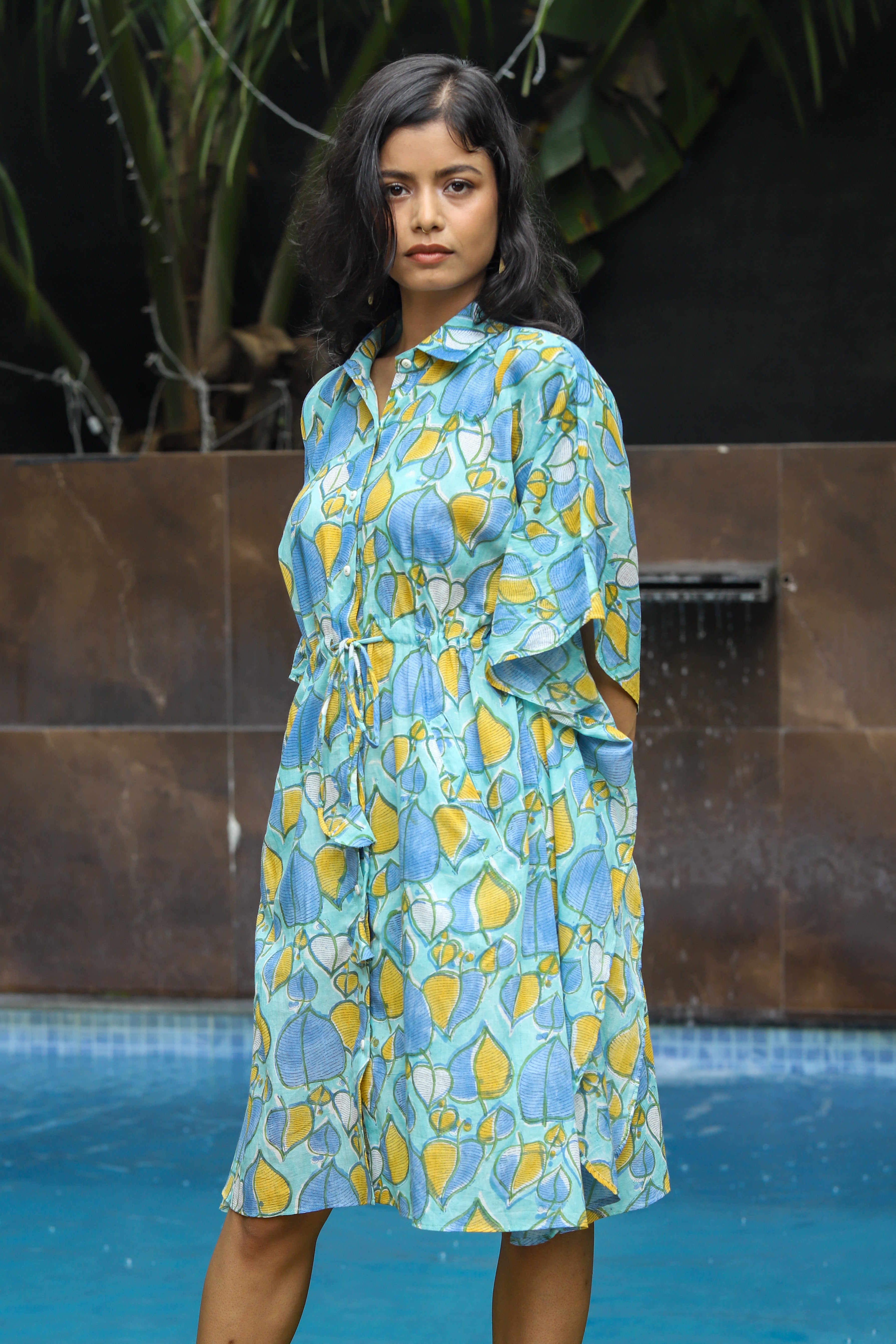 Twin Set - Pallav Unisex Shirt &amp; Kaftan Shirt Dress