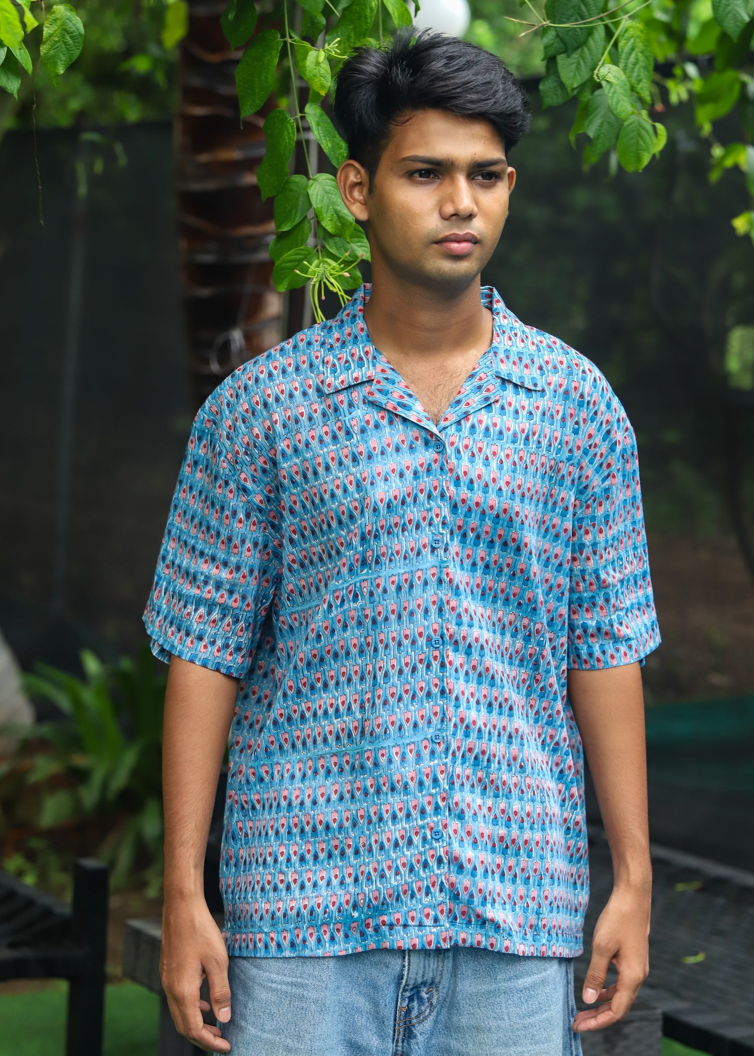 Tarang Handblock Printed Unisex Shirt