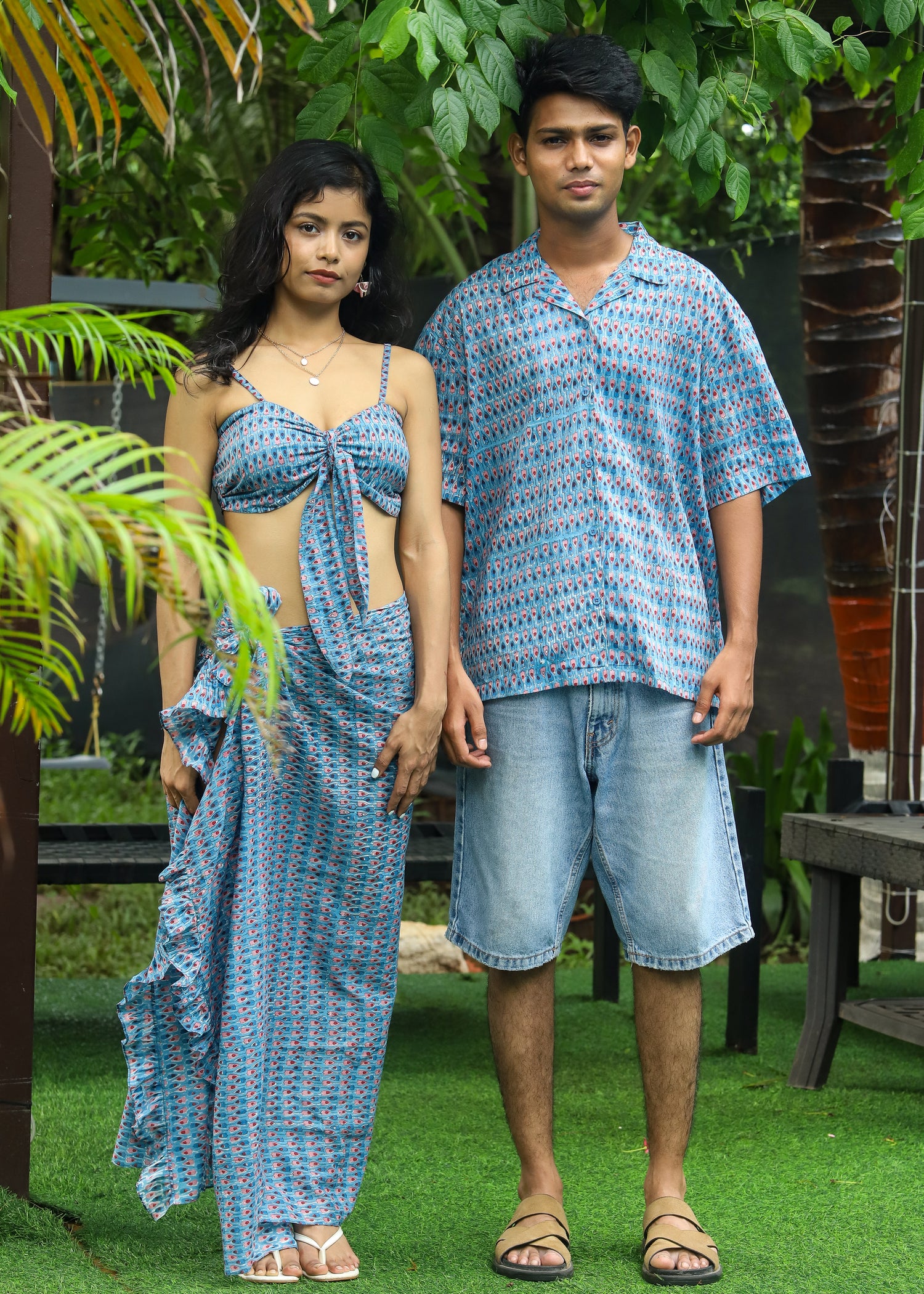 Twin Set - Tarang Unisex Shirt &amp; Beach Set