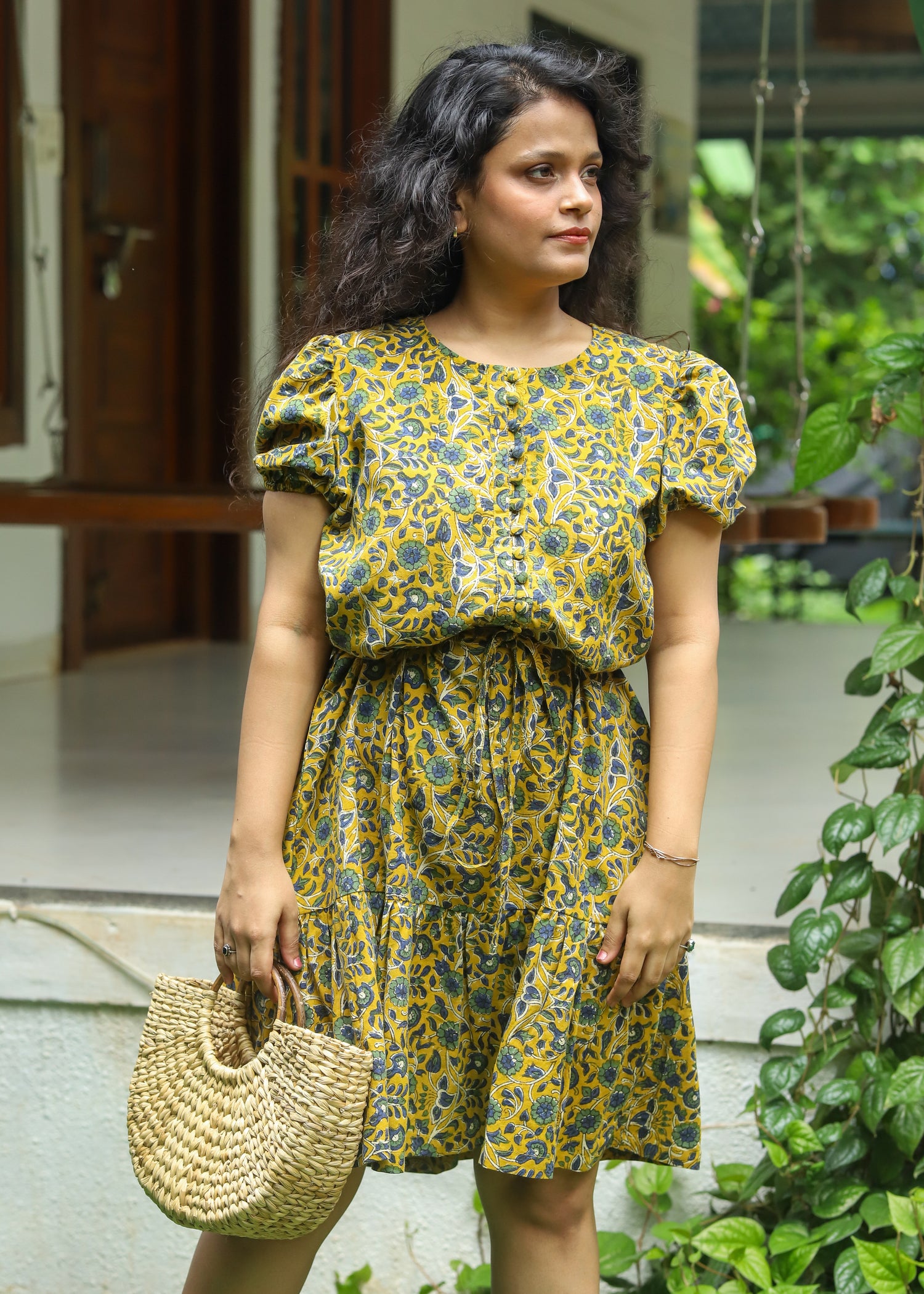 Zoya Handblock Printed Tunic Dress