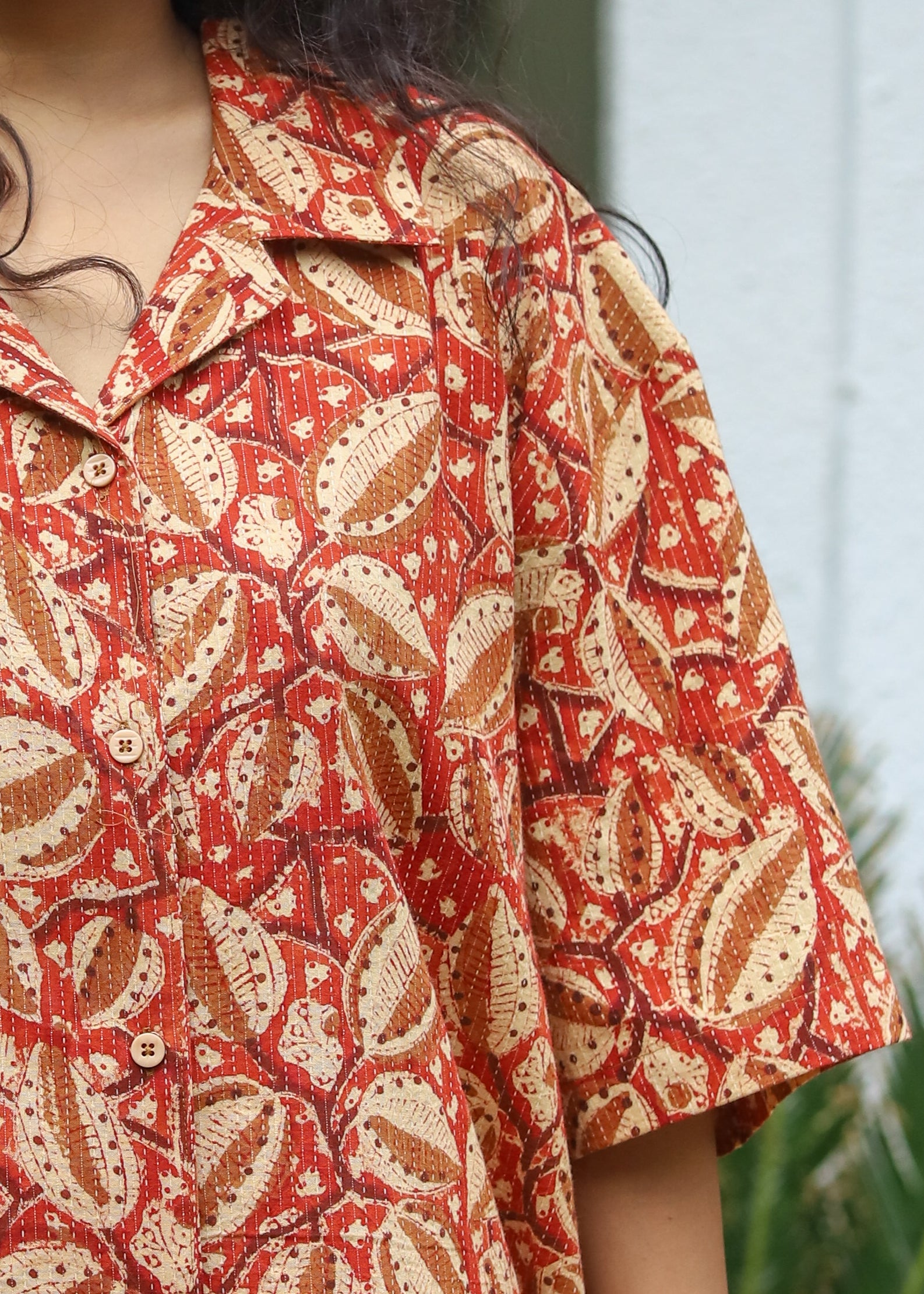 Saba Handblock Printed Unisex Shirt