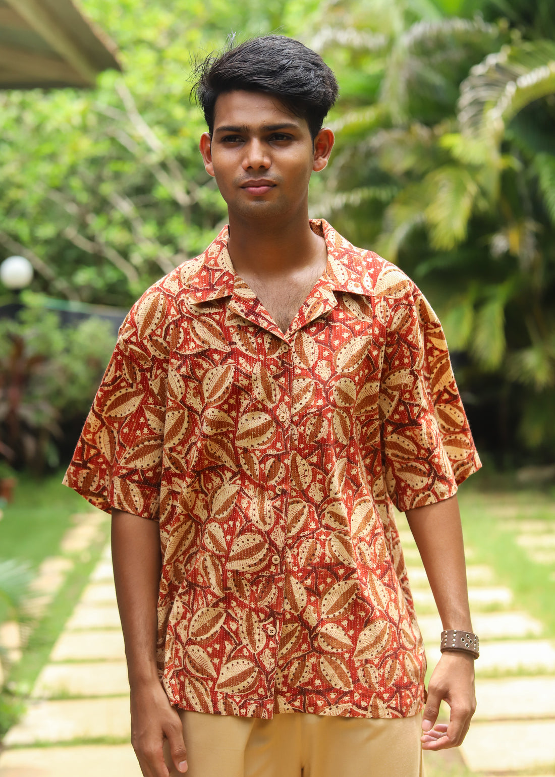 Saba Handblock Printed Unisex Shirt