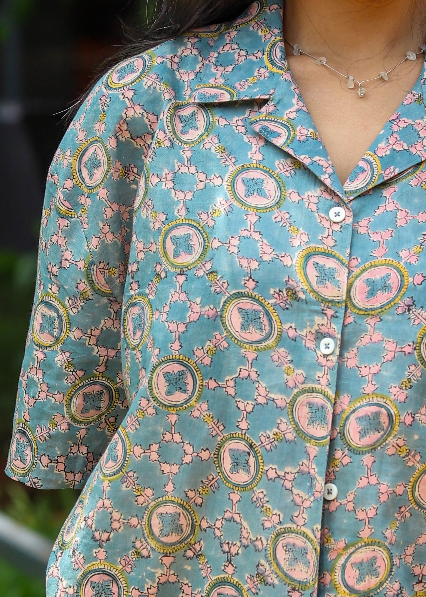 Aftab Handblock Printed Unisex Shirt