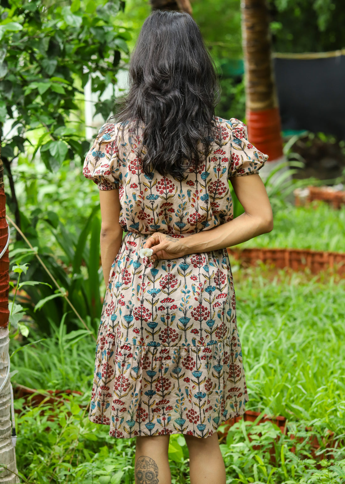 Bela Handblock Printed Tunic Dress