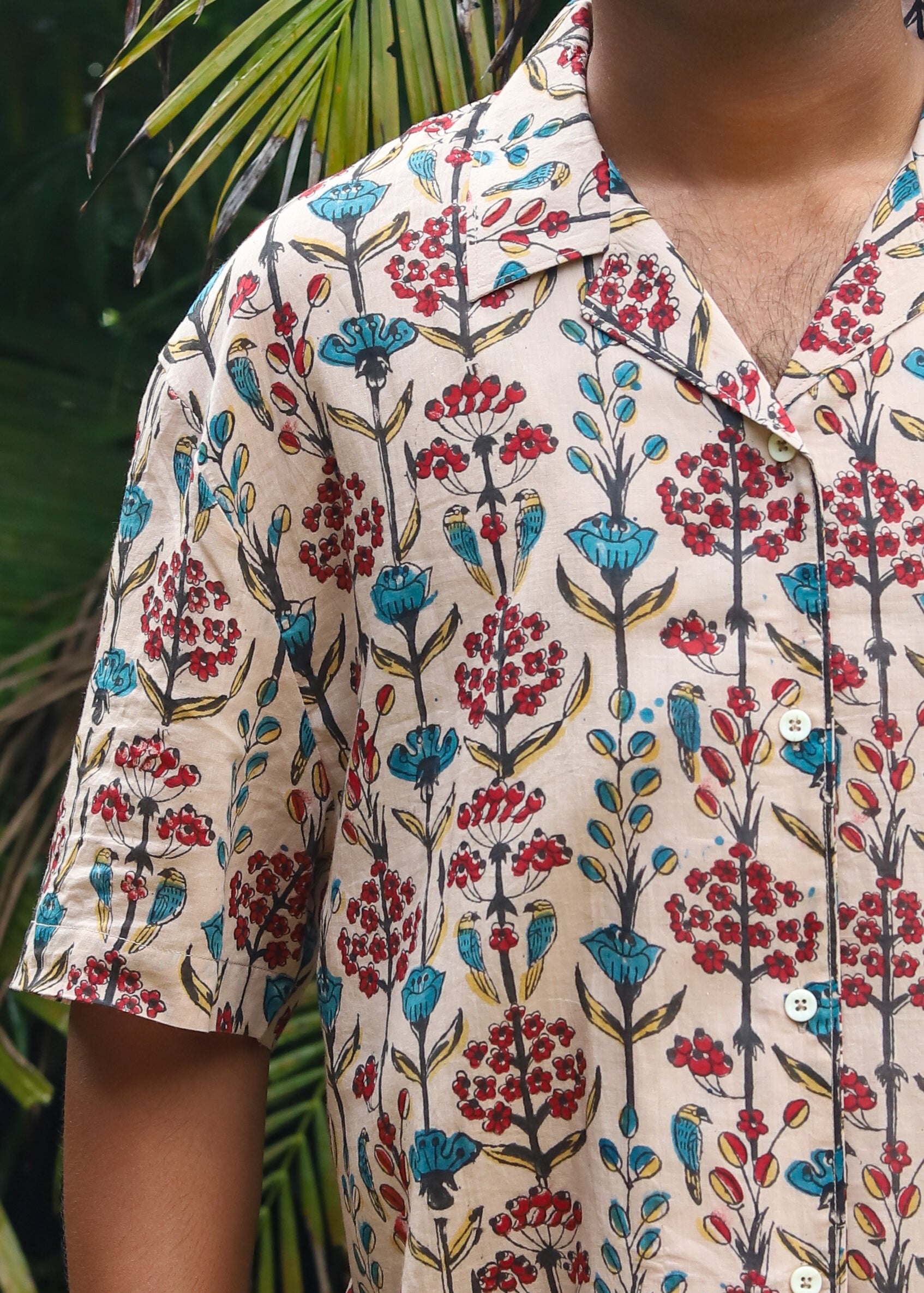 Bela Handblock Printed Unisex Shirt