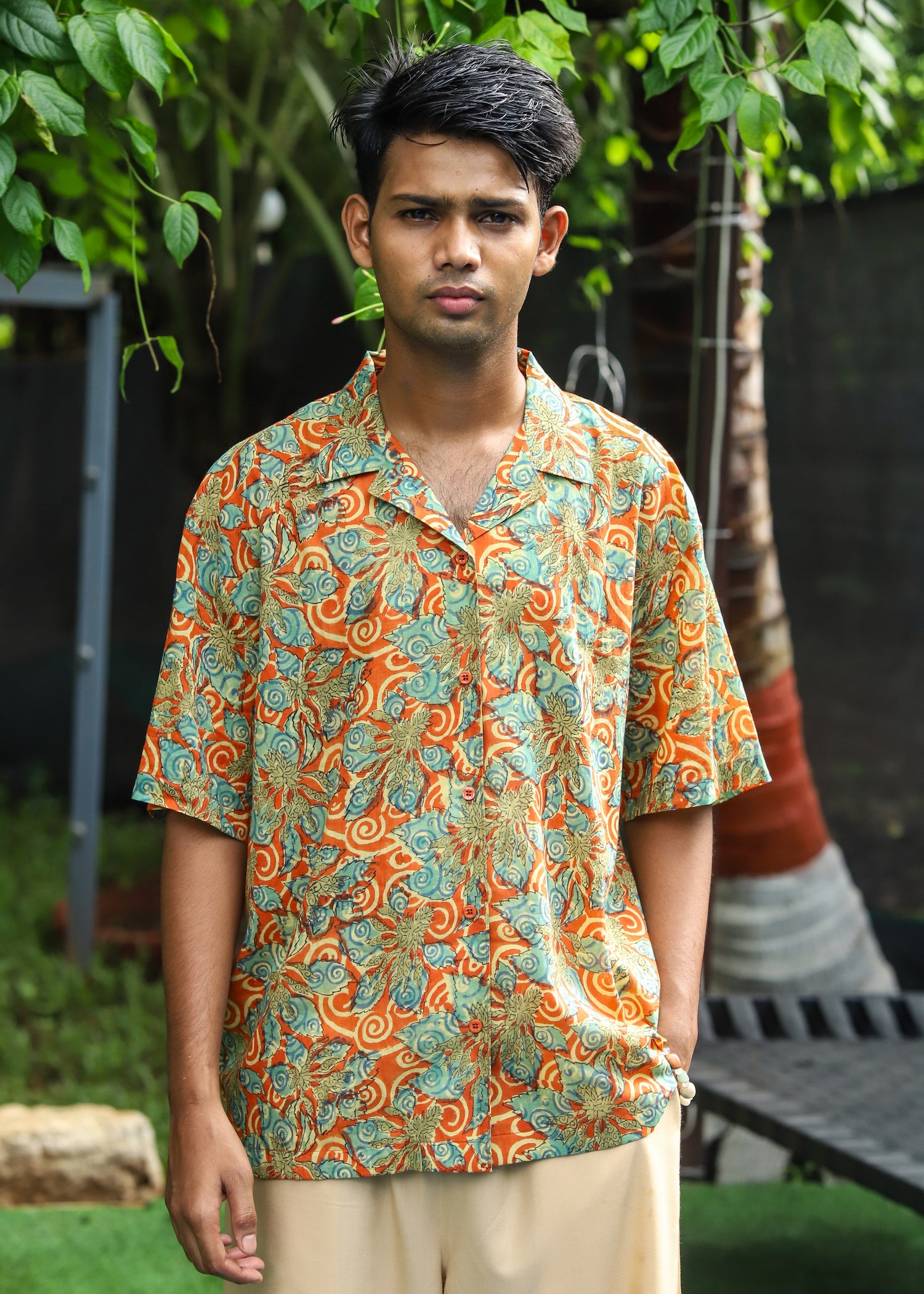 Rangrez Handblock Printed Unisex Shirt