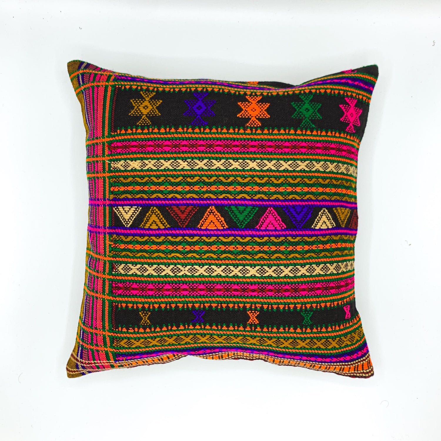 RASIK - Handloom Jacquard Cushion Cover (16x16)