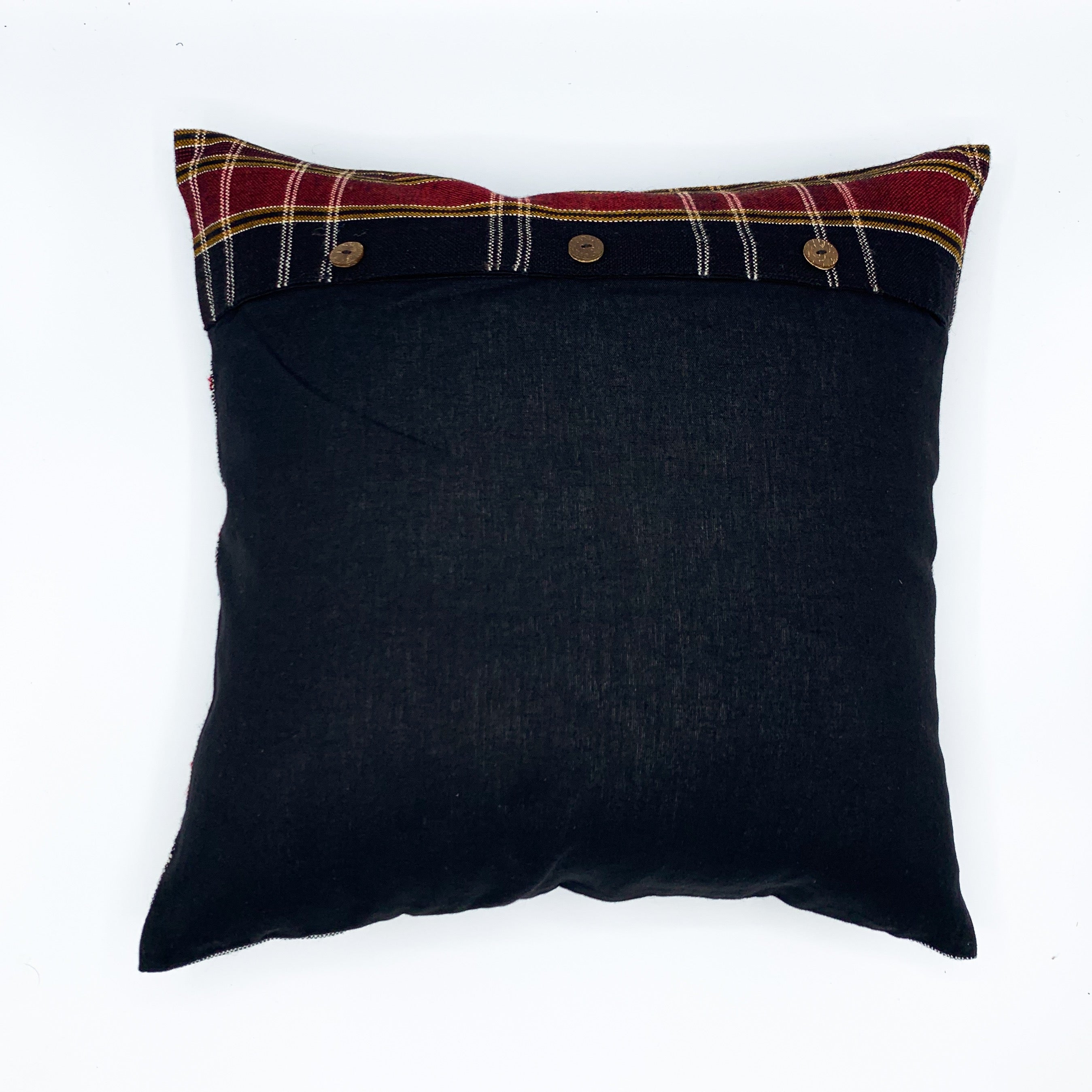 KARA - Handloom Jacquard Cushion Cover (16x16)