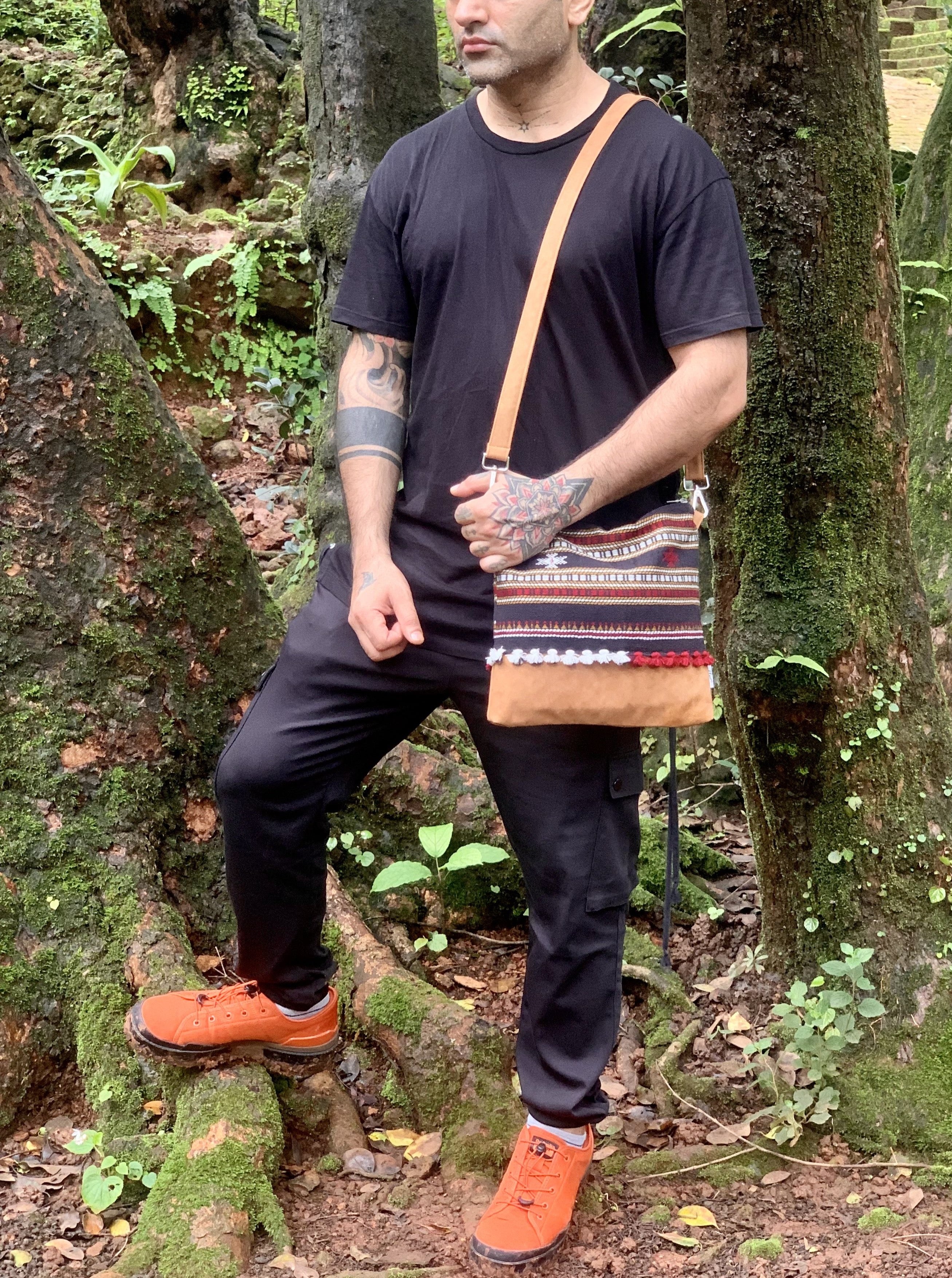 KALO - Handloom Jacquard Unisex Sling Bag