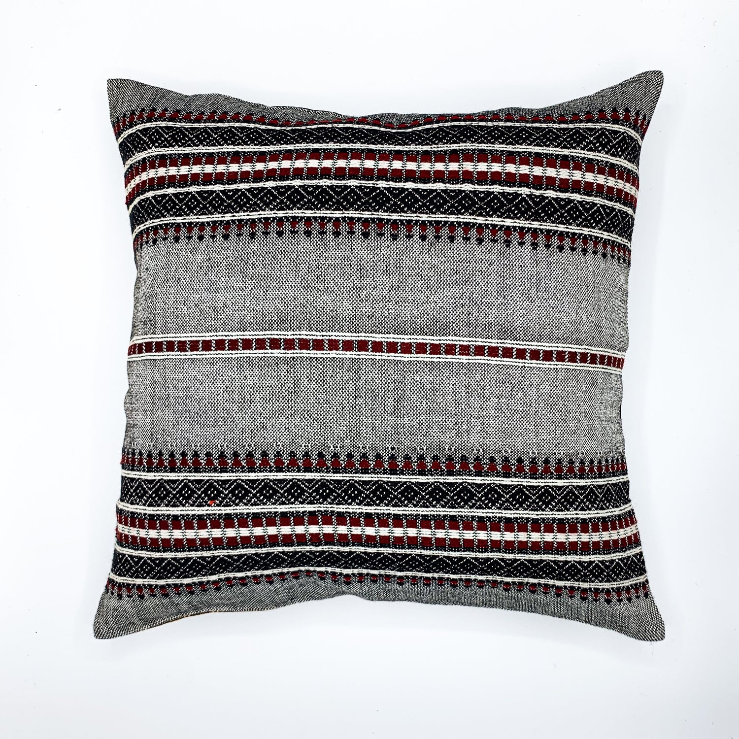 KARA - Handloom Jacquard Cushion Cover (16x16)